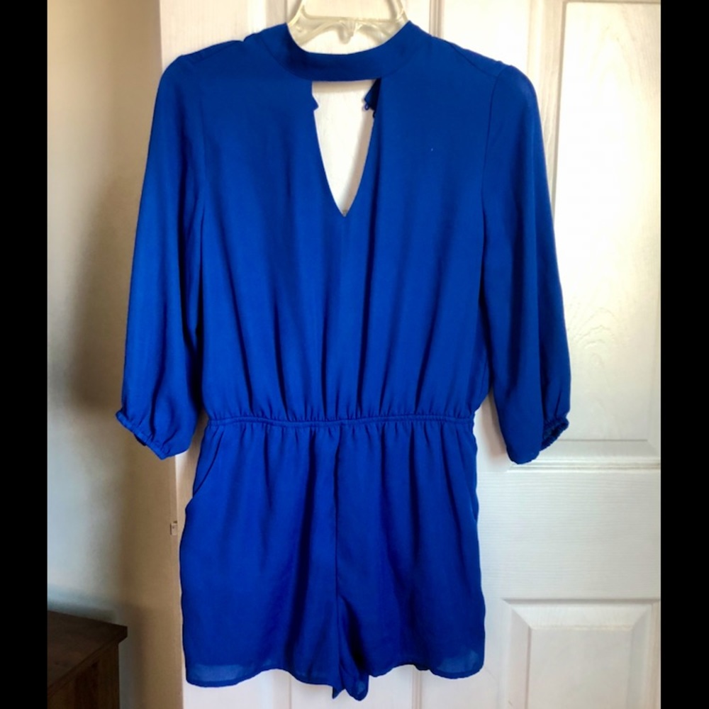Blue Romper - Size M